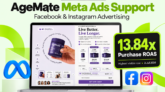 AgeMate Meta Ads case study